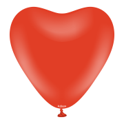 Kalisan Kalp Kırmızı 12'' Balon 25'li