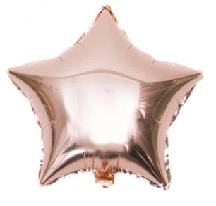 24'' Rose Gold Yıldız Folyo Balon