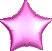 24'' Pembe Yıldız Folyo Balon