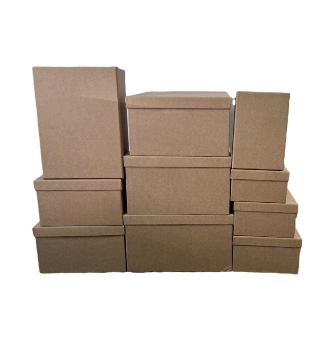 Düz Kraft Dikdörtgen 10'lu Kutu DKKT-05