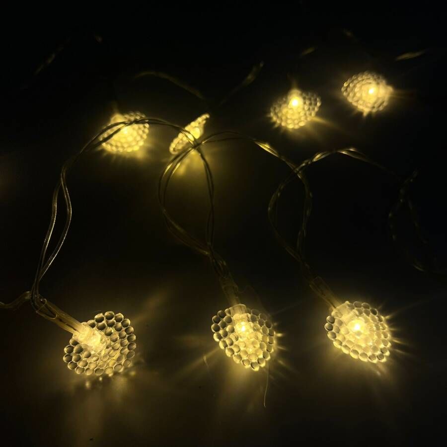 Işık Led Kalp Model 10 Işık 2 Metre