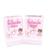 17*25 Pembe Hoş Geldin Bebek 25'li Çanta