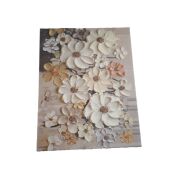 Çiçek Desenli Dikdörtgen 10'lu Kutu  DKKT-07