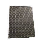 Gold Altıgen Desenli Siyah Dikdörtgen 10'lu Kutu DKKT-10