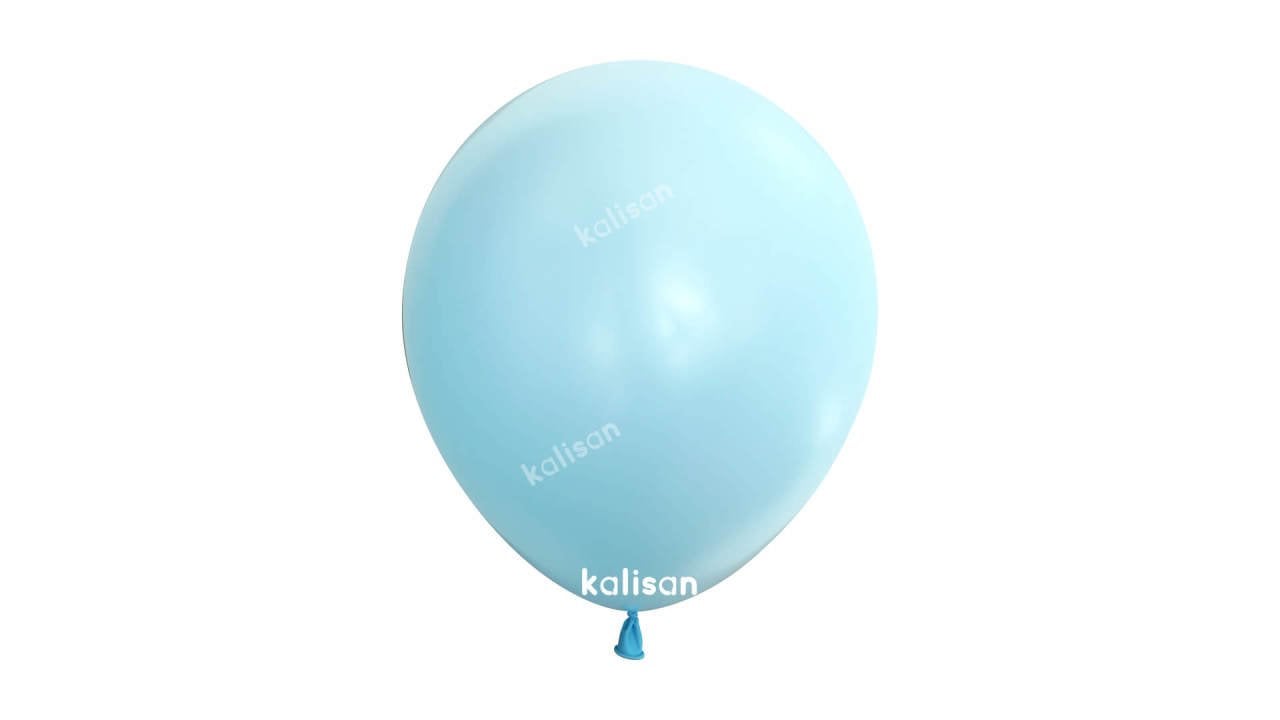 MAKARON KALİSAN 12'' AÇIK MAVİ BALON