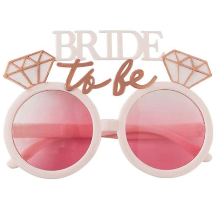 Gözlük Bride To Be Makaron Pembe
