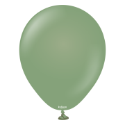 18 ''Retro Balon Okaliptus 1 adet