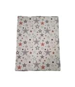 Beyaz Gri Yıldız Desenli Dikdörtgen 10'lu Kutu DKKT-019