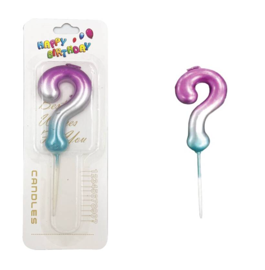 Mum Cinsiyet Soru İşareti 12 Cm