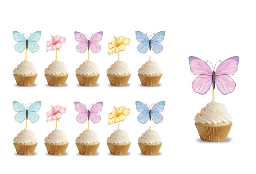 Kürdan Soft Kelebek 10 Parça