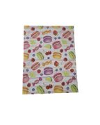 Makaron Desenli Didörtgen 10'lu Kutu DKKT-26