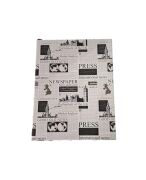 Gazete Desenli Didörtgen 10'lu Kutu DKKT-29