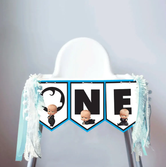 Kağıt Banner One Flama Patron Bebek