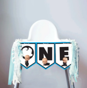 Kağıt Banner One Flama Patron Bebek