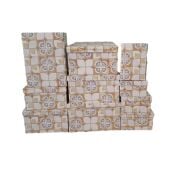 Mozaik Desenli Didörtgen 10'lu Kutu DKKT-30