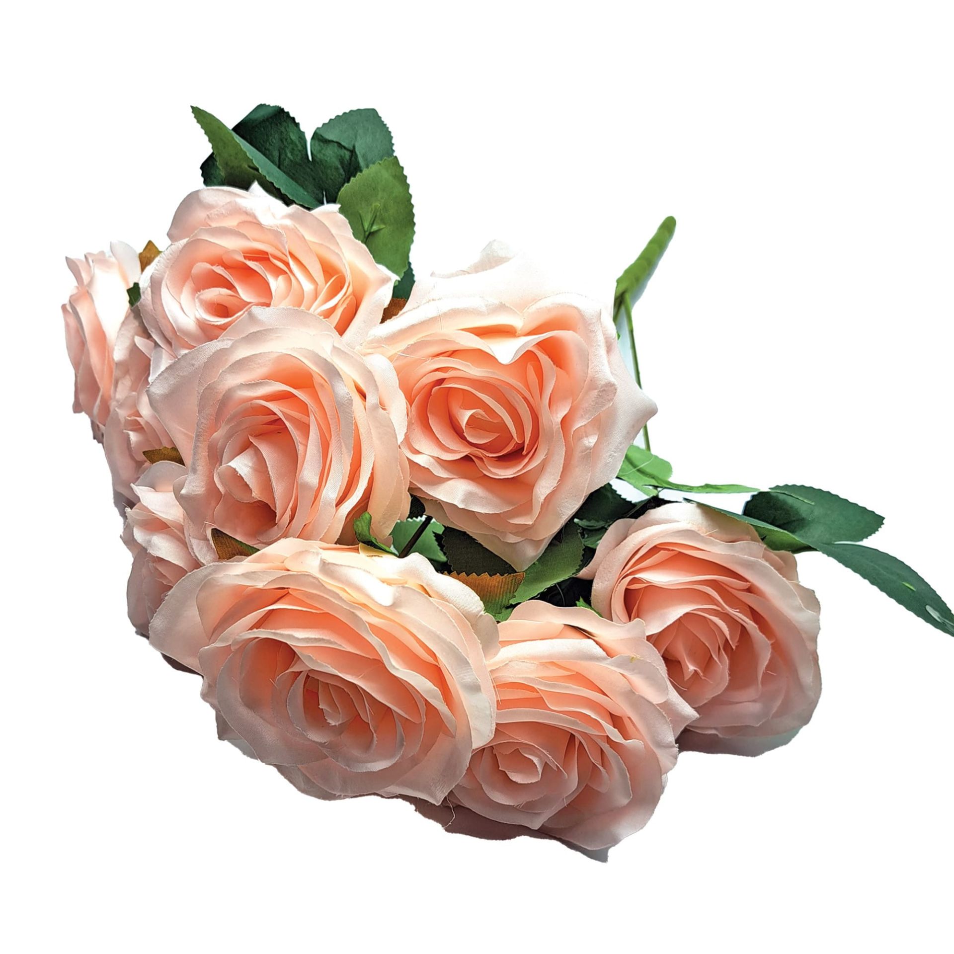 9 Dallı Katmerli Gül Pembe