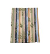 Çizgili Yaprak Desenli Didörtgen 10'lu Kutu DKKT-32