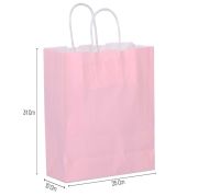 25*12*31 Büküm Saplı Pembe 25'li Çanta
