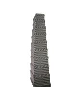 Siyah Gümüş Çizgili Dikdörtgen 10'lu Kutu DKKT-40