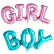 Boy 21*52 Cm Girl 21*60 CmSet Folyo Balon 3090