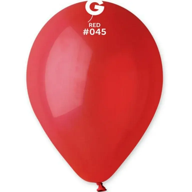Gemar 12'' Pastel Kırmızı 100 Adet #045