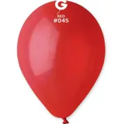 Gemar 12'' Pastel Kırmızı 100 Adet #045