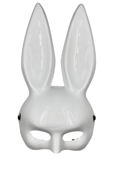 Maske Tavşan Uzun Kulaklı Beyaz