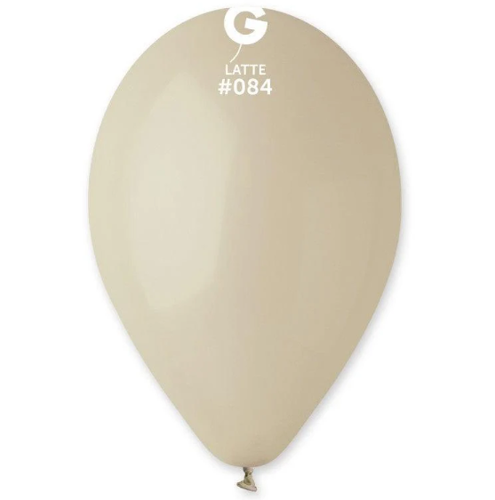 Gemar 12'' Pastel Latte 100 Adet #084