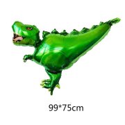 Yeşil Jurassic Dinazor Folyo Balon D4 99*75 Cm