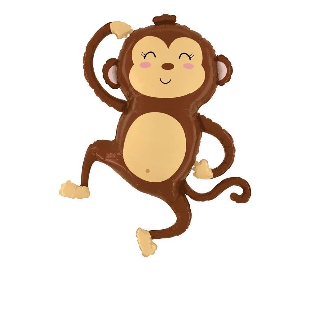 Maymun Folyo Balon 90*85 cm  5131