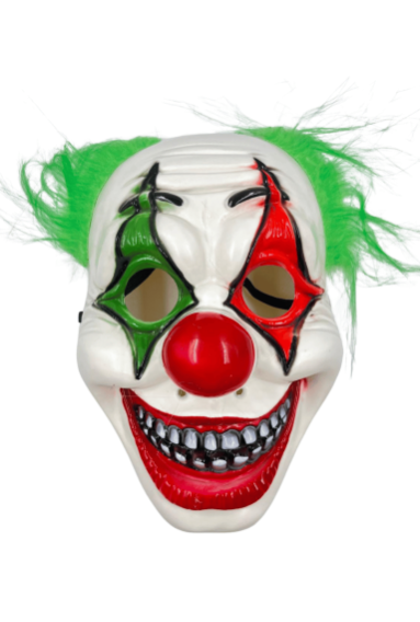 Maske Joker Palyaço Burunlu