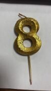 NEW RAKAM MUM METALİZE SİMLİ GOLD 8