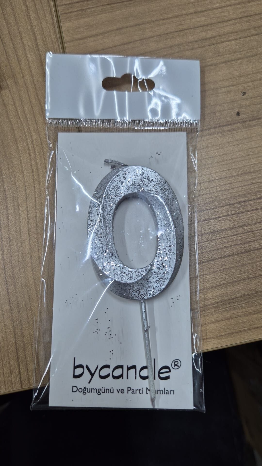 New Rakam Mum Metalize Simli Gümüş 0 AHM11