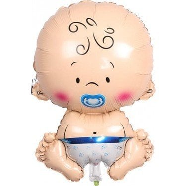 22″ Bebek mavi folyo