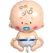 22″ Bebek mavi folyo