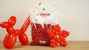 Kalisan Sosis Balon Kırmızı 100 Adet