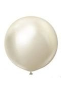 24'' Mirror White Gold ( Krom Beyaz Altın ) Balon 1 ADET