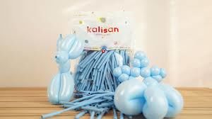 Kalisan Sosis Balon Makaron Mavi 100 Adet