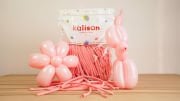 Kalisan Sosis Balon Makaron Pembe 100 Adet