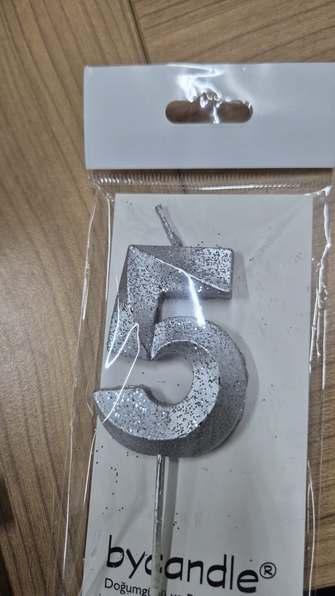 NEW Rakam Mum MEtalize Sİmli Gümüş 5 AHM16