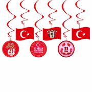 120 Parça 23 Nisan Kutu Süsleme Set