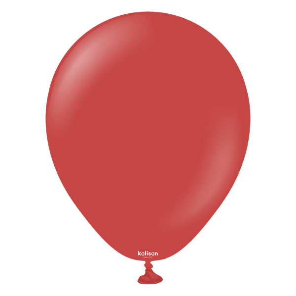 5'' Standart Deep Red 100'lü