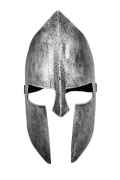 Maske Gladyatör Eskitme Gümüş