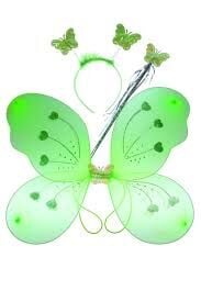 Kelebek Kanadı Set Yeşil