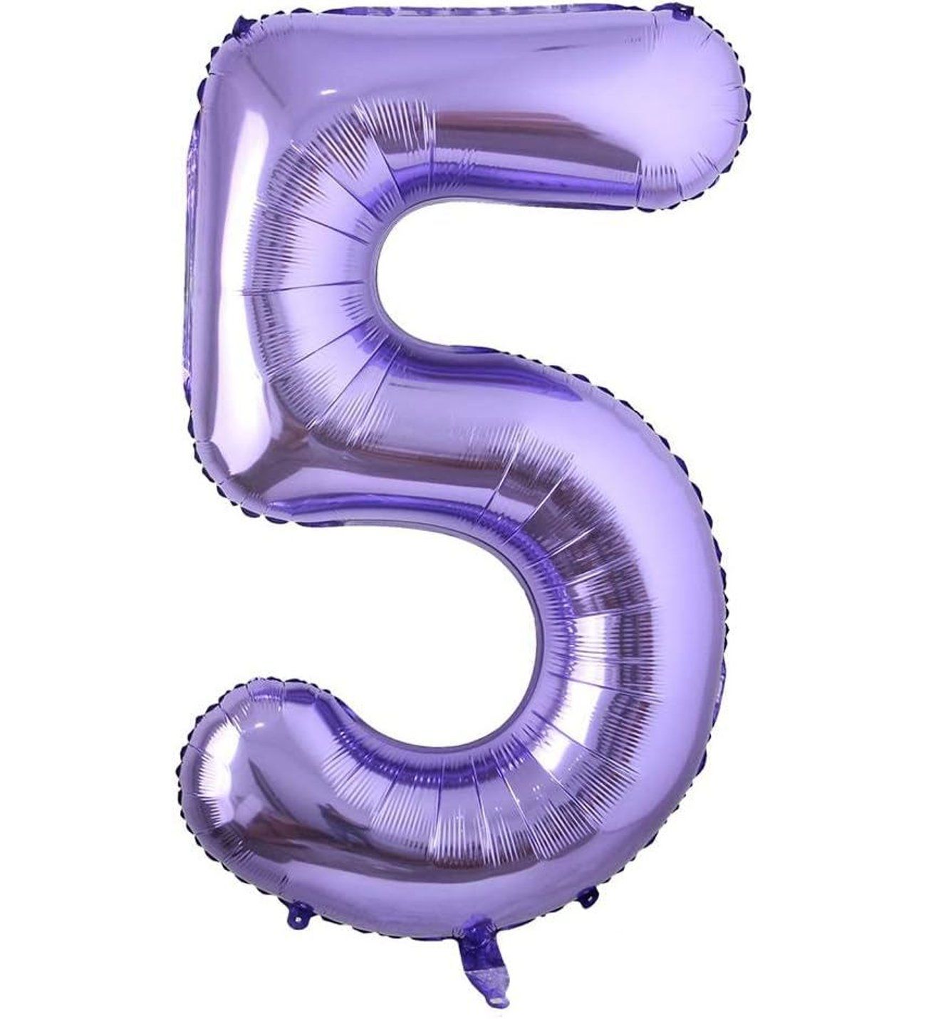 5 Rakam 40'' Mor Folyo Balon