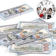 Kağıt Para Oyuncak 100'lü  100 Dolar