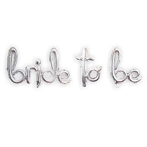 bride to be imza gümüş folyo