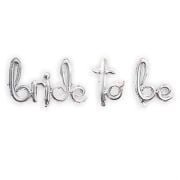 bride to be imza gümüş folyo