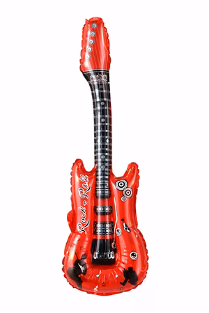 Kırmızı Gitar Folyo Balon 82-29 Cm 0852