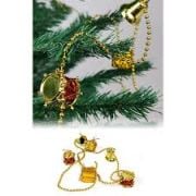 Ağaç Parti Süsü Zincirli Karışık Model  2352